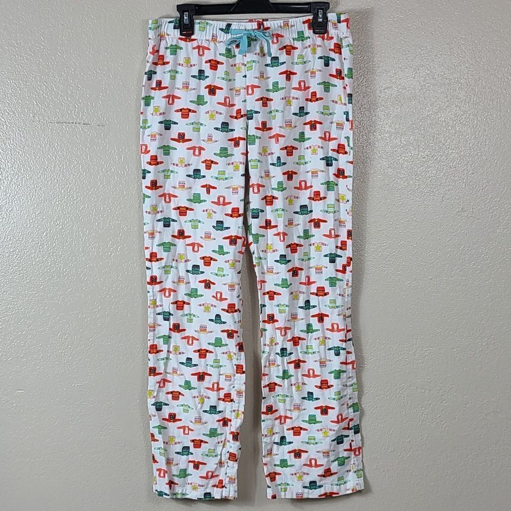 Old Navy Pajama Pants Christmas Sweaters Size M EUC